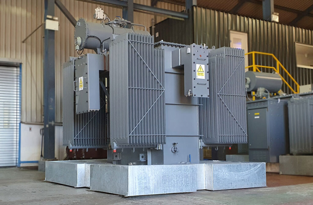 3.5MVA 11.5/6.6kV KNAN Yyn0 Transformer Slaters Electricals