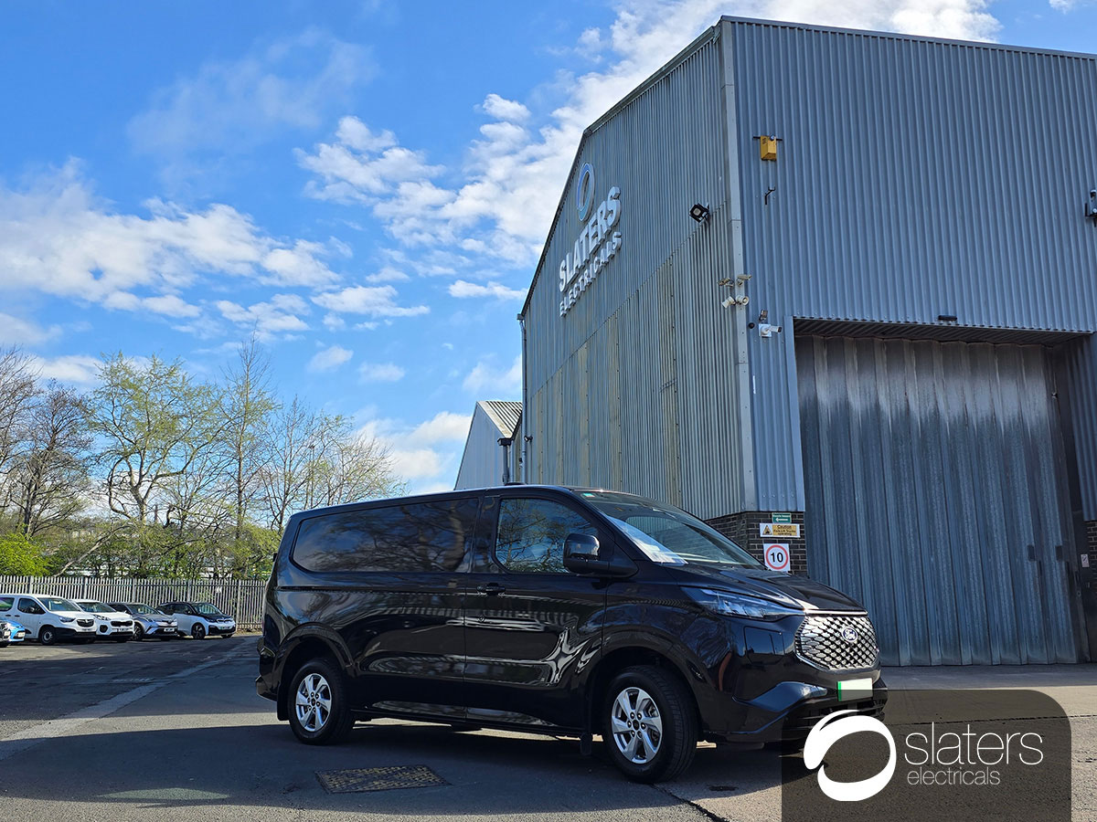 Slaters Electricals First Electric Van
